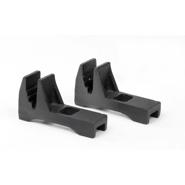 2.5"x4.25"x8" Woodfield Small Boots for Fireback, Set of 2