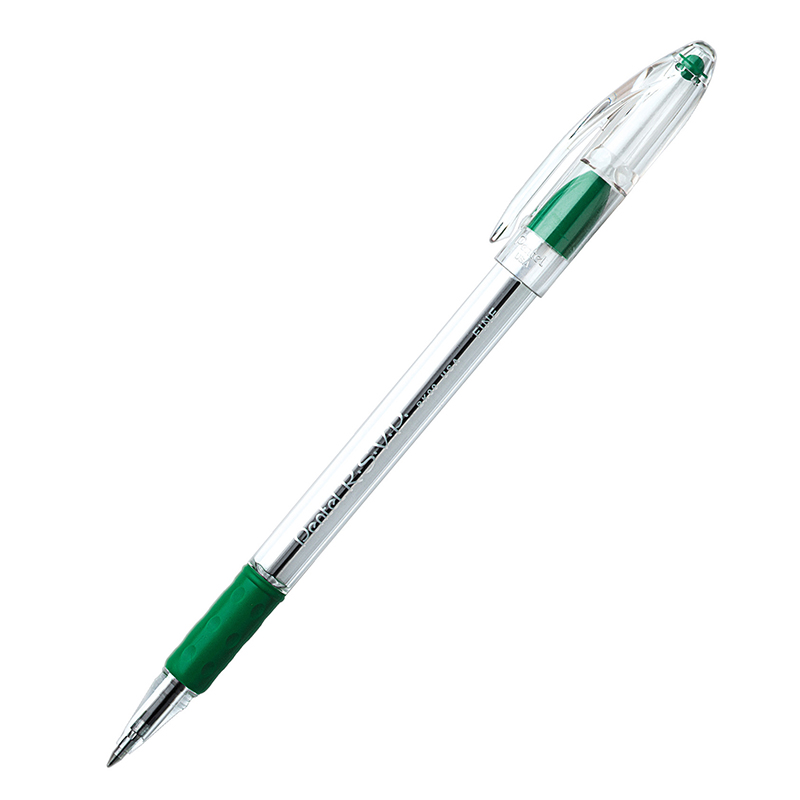 R.S.V.P. Ballpoint Pen, Fine Point, Green