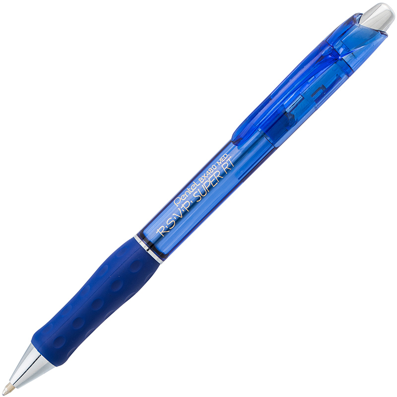 R.S.V.P. Super RT Retractable Ballpoint Pen, Blue