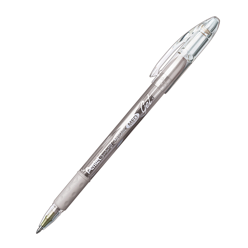 Sunburst Metallic Pen, Silver