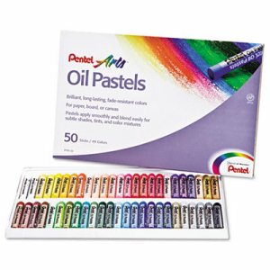 Oil Pastels, 50 Count