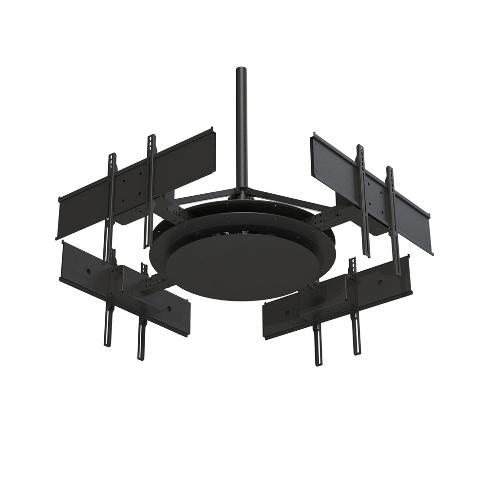 Quad Ceiling Mount for 37" to 75" Displays