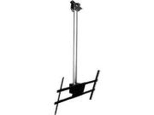 Ceiling Mount For 39" to 75" TV's w/1.5M (59") Black Poles