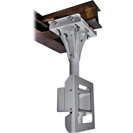 TV Enclosure Ceiling Mount For I-Beam w/3' extension