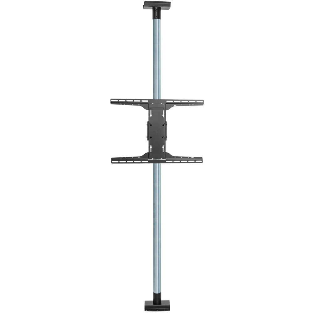 Floor-to-Ceiling Mount for 39" to 75" TVs w/black poles
