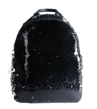 Bling Sequin Backpack Black