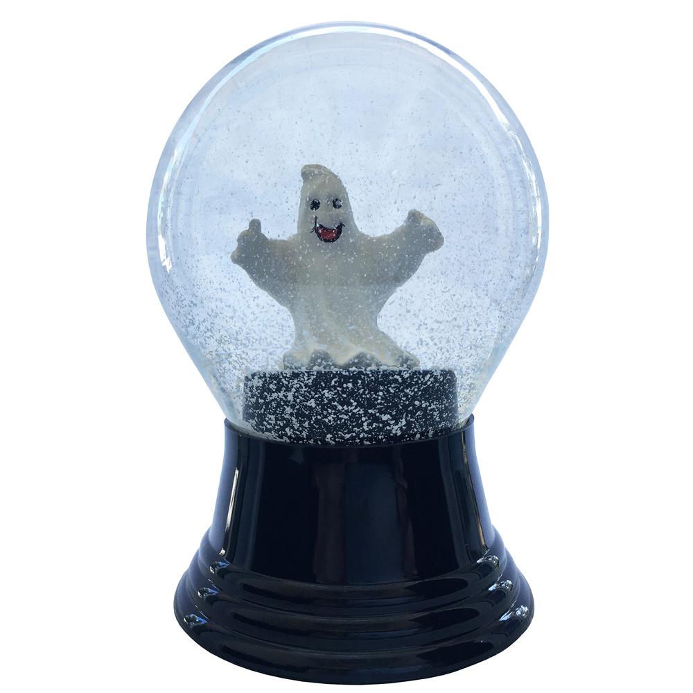 Perzy Snowglobe - Medium Ghost - 5"H x 3"W x 3"D