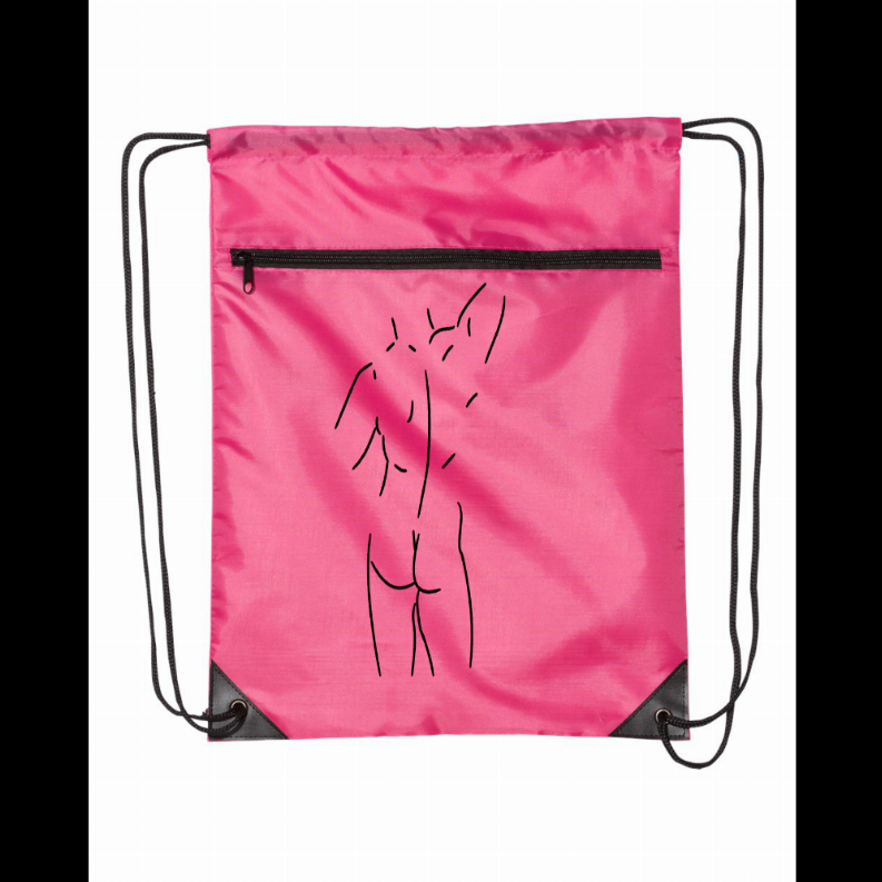 Drawstring Bag - PinkBody Drawstring Bag