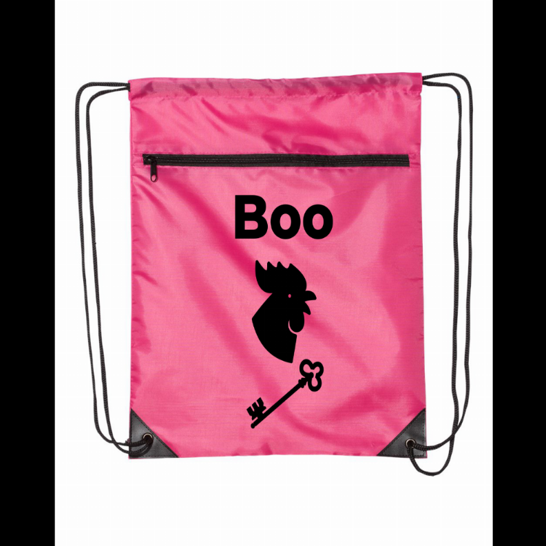 Drawstring Bag - PinkBoo-Cock-Key Drawstring Bag