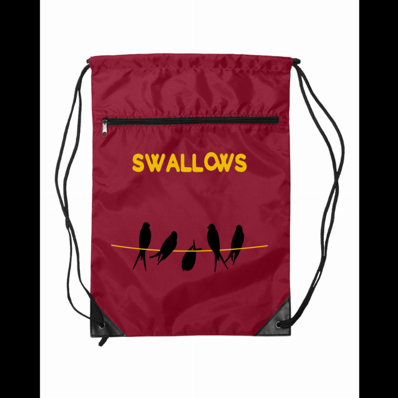 Drawstring Bag - RedSwallows Drawstring Bag
