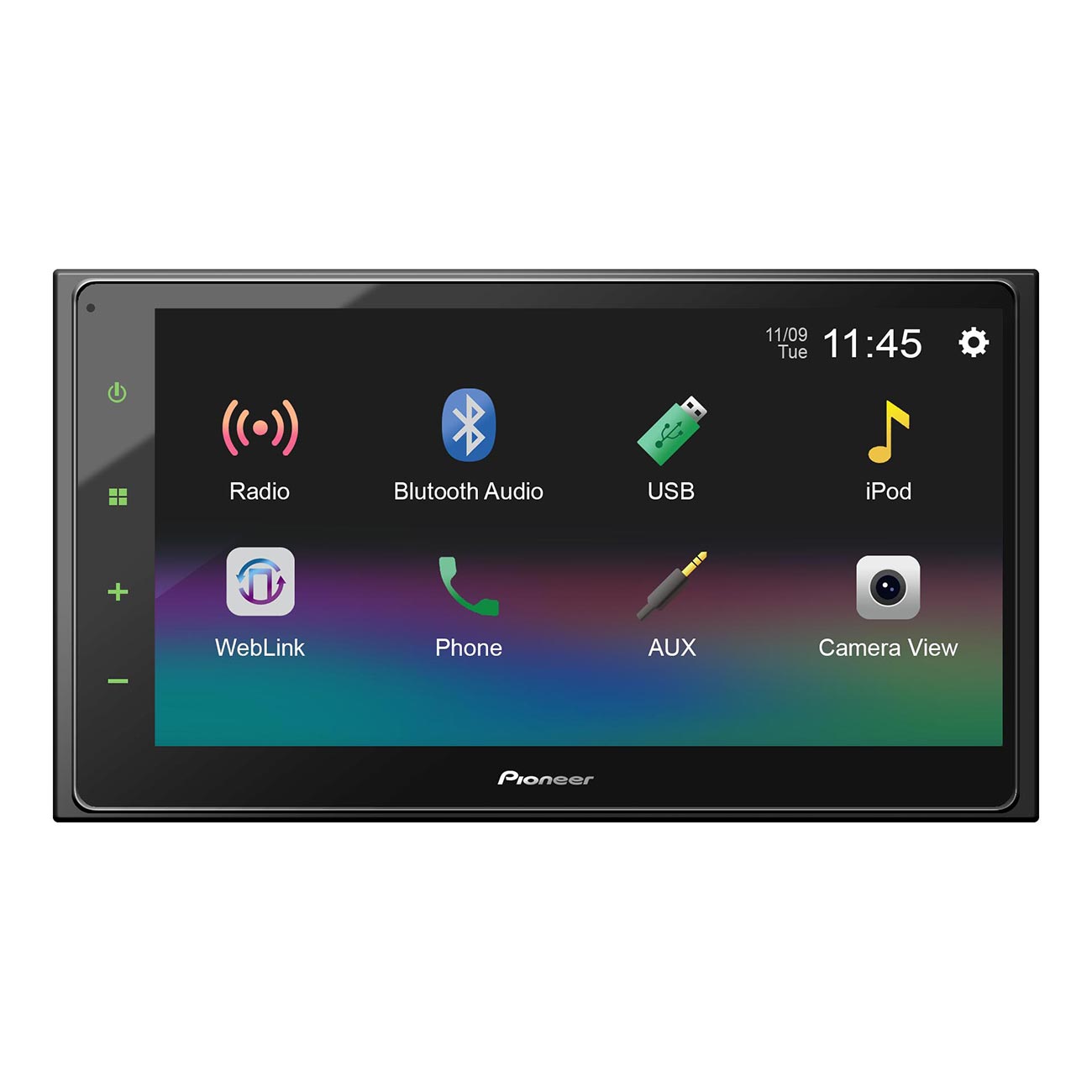 Pioneer Double DIN 6.8" Touchscreen Digital Media Receiver Amazon Alexa & Bluetooth
