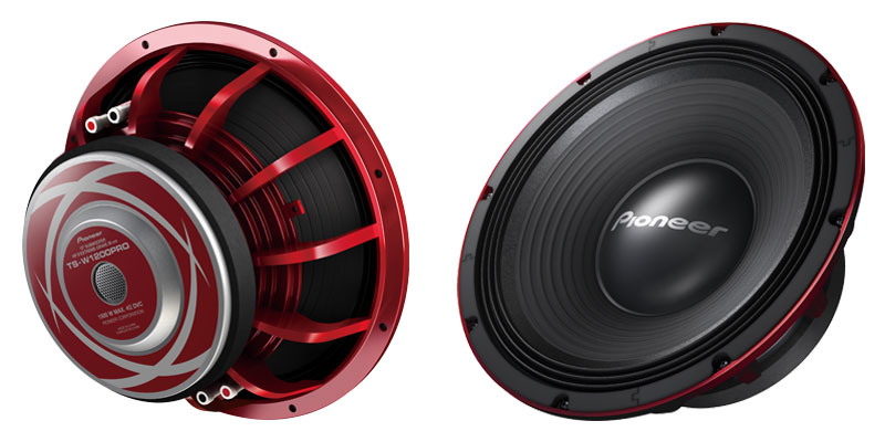 Pioneer 12" Pro Series Subwoofer wih Dual 4 Voice Coil 1500W Max
