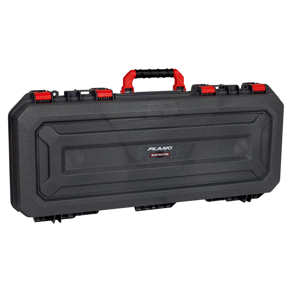Plano All Weather 2 36" Gun Case with Rustrictor (Grey with Red Latches)