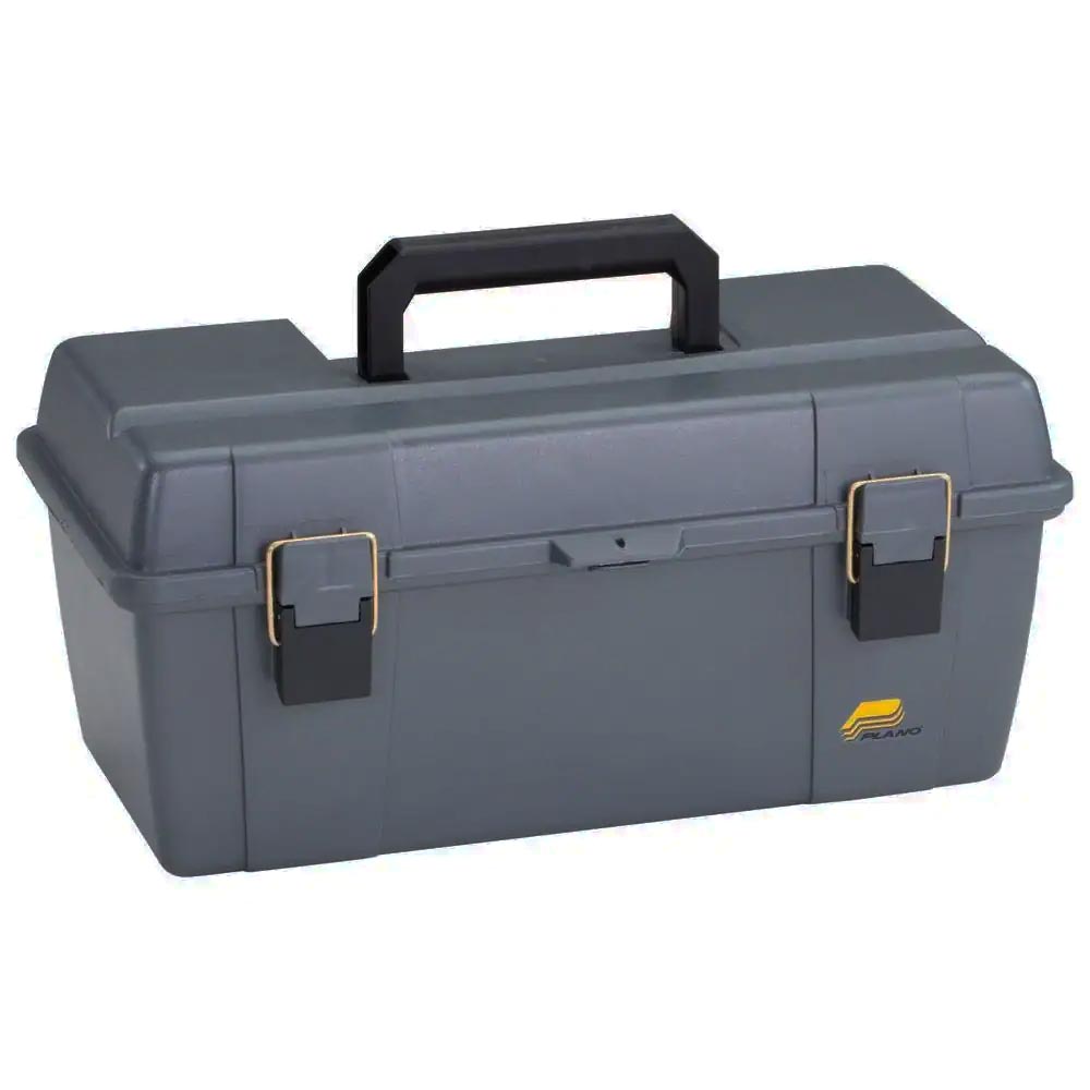 Plano 20" Portable Tool Box with Tray (Gray)