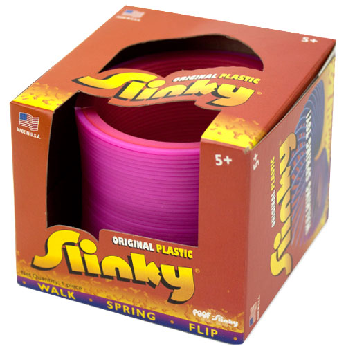 Original Plastic Slinky, Assorted Colors