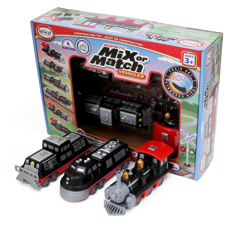 Magnetic Mix or Match Vehicles, Train