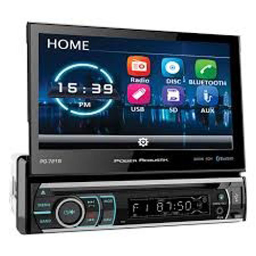 Power Acoustik 7" Single Din Receiver with Bluetooth