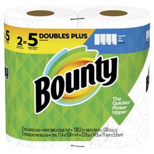 2Pk Bounty Paper Towel Per 6 Pk