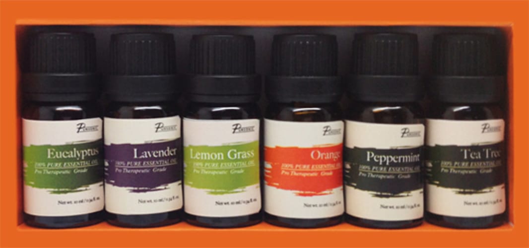 Pursonic AO6 Pure Essentials Aroma Oils 6 Pack Includes