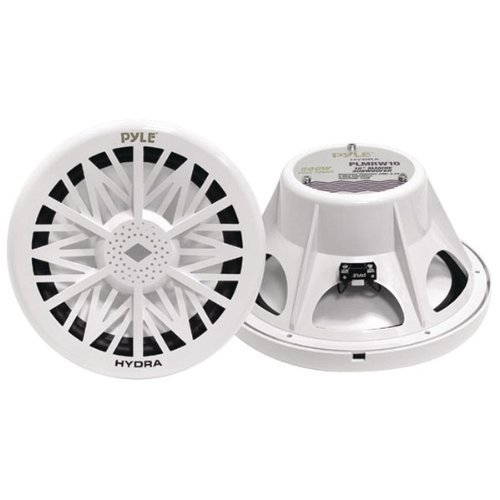 Subwoofer 10" Pyle Marine 500W Includes White Grill