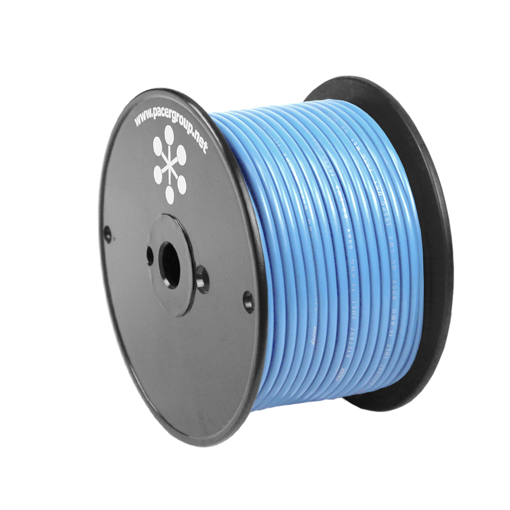 Pacer Light Blue 14 AWG Primary Wire - 100'
