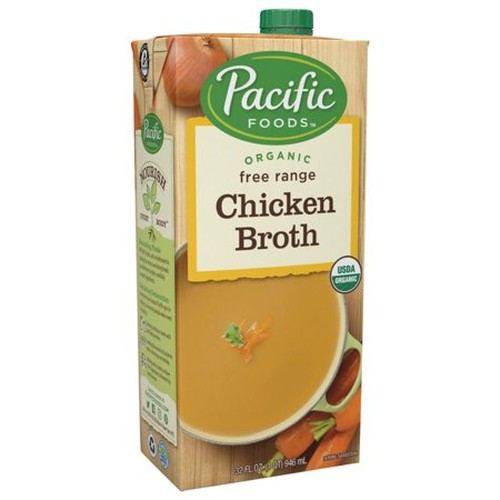 Pacific Natural Chicken Broth (12x32 Oz)