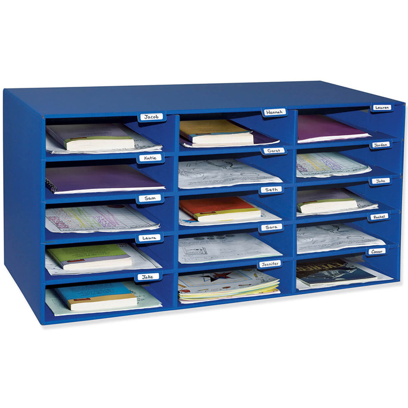 Classroom Keepers 15-Slot Mailbox - 15 Compartment(s) - Compartment Size 3" x 12.50" x 10" - 16.4" Height x 31.5" Width x 12.9" 