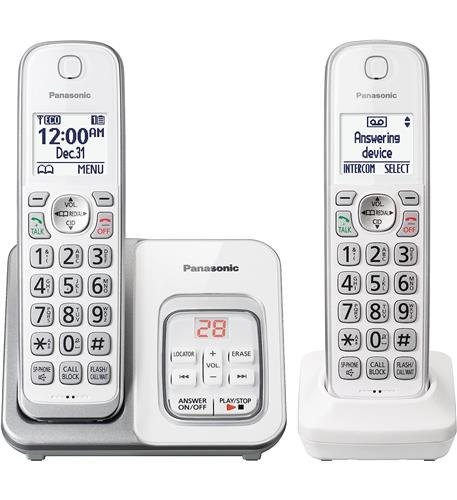 2HS Cordless Telephone in White- ITAD