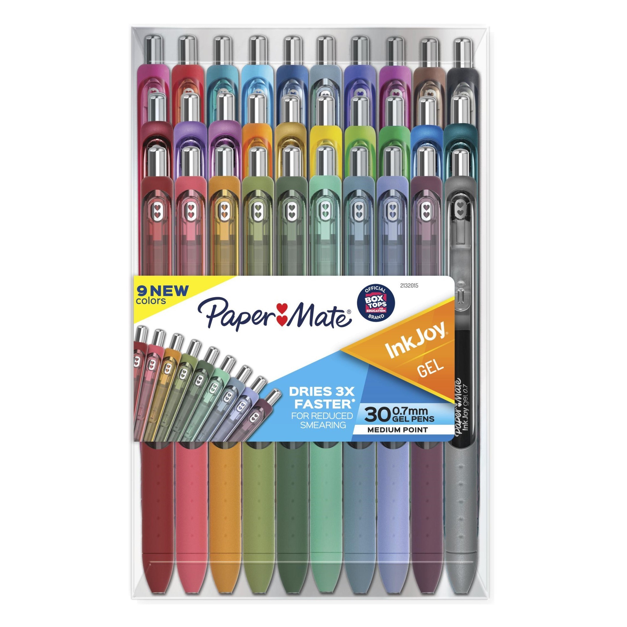 Paper Mate InkJoy Gel Pens - Multi Gel-based Ink - 30 / Pack