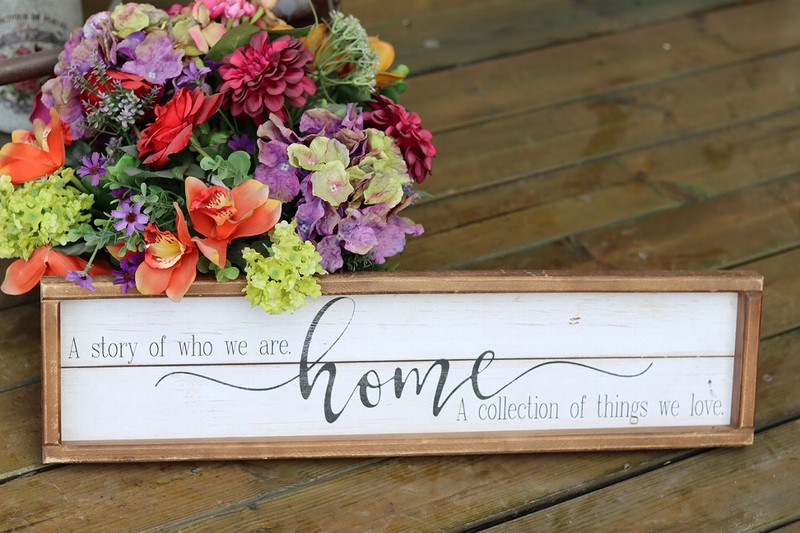 A Story of Who We are Home Wood Framed Wall Decor Sign-Farmhouse Plaque-23.6 x 1.2 x 6 Inches