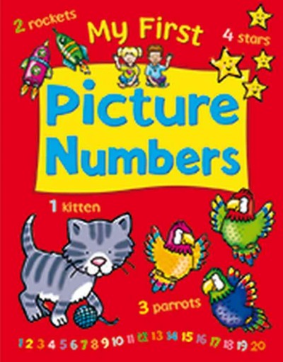 MyFirst PICTURE NUMBERS First Introduction, Bright & Colorful, Large type (Age 2+)