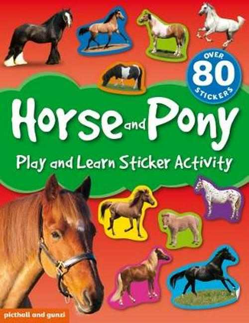 Play and Learn Sticker Activity - Horse and Pony (Age 3+)