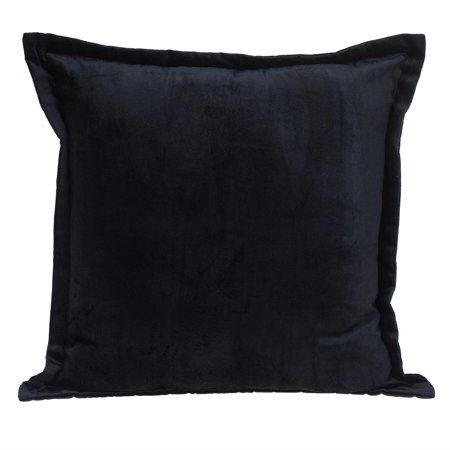 Parkland Collection Agneta Transitional Throw Pillow 20" x 20" Black