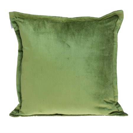 Parkland Collection Agneta Transitional Throw Pillow 24" x 24" Olive