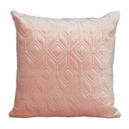Parkland Collection Aleta Transitional Quilted Throw Pillow 20" x 20" Pink