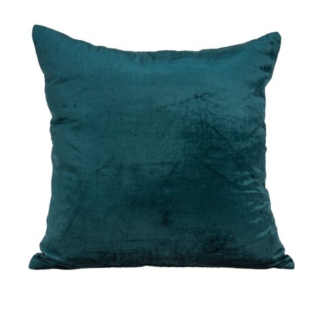 Parkland Collection Bento Teal Solid Throw Pillow