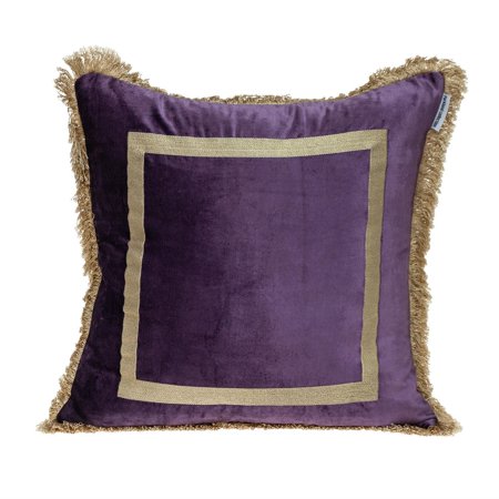 Parkland Collection Catia Transitional Throw Pillow 20" x 20" Purple