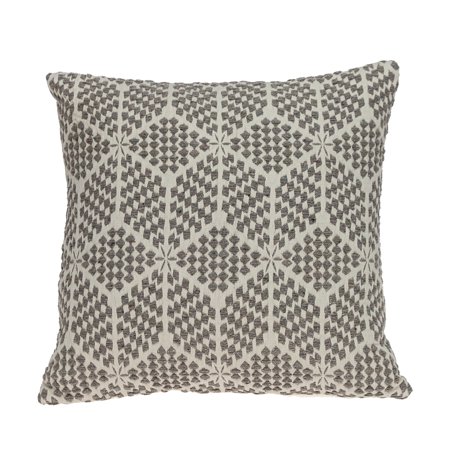 Parkland Collection Esther Transitional Beige Throw Pillow