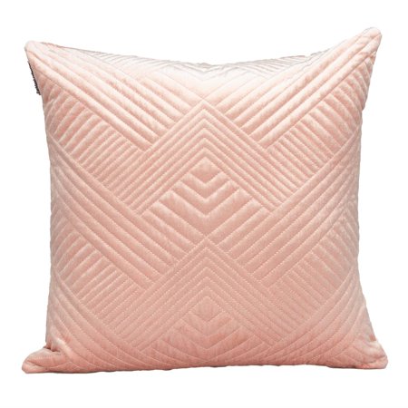 Parkland Collection Gaia Transitional Quilted Throw Pillow - 20" x 20" Pink