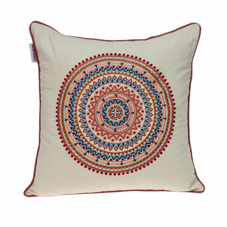 Parkland Collection Glibo Transitional Multicolor Throw Pillow