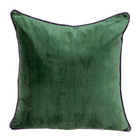 Parkland Collection Khole Transitional Multicolor Reversible Throw Pillow Green