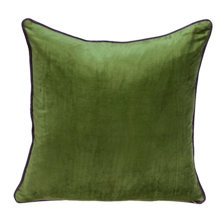 Parkland Collection Khole Transitional Multicolor Reversible Throw Pillow Olive
