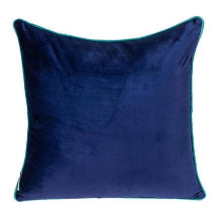 Parkland Collection Khole Transitional Multicolor Reversible Throw Pillow Blue