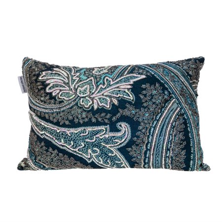 Parkland Collection Lilia Transitional Dark Multicolor Throw Pillow