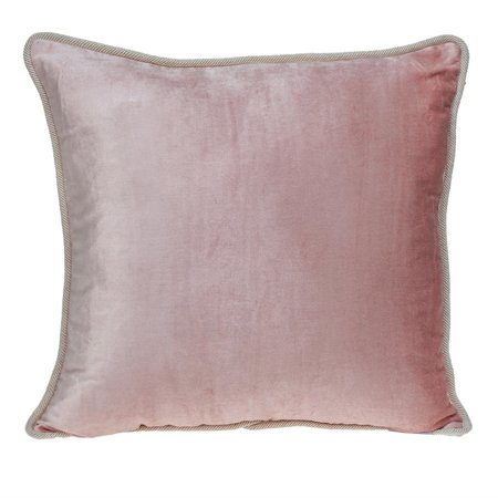 Parkland Collection Maia Transitional Multicolor Reversible Throw Pillow 20" x 20" Pink