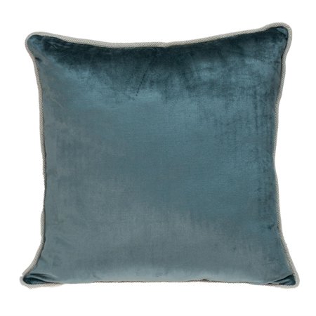 Parkland Collection Maia Transitional Multicolor Reversible Throw Pillow 20" x 20" Green/Teal