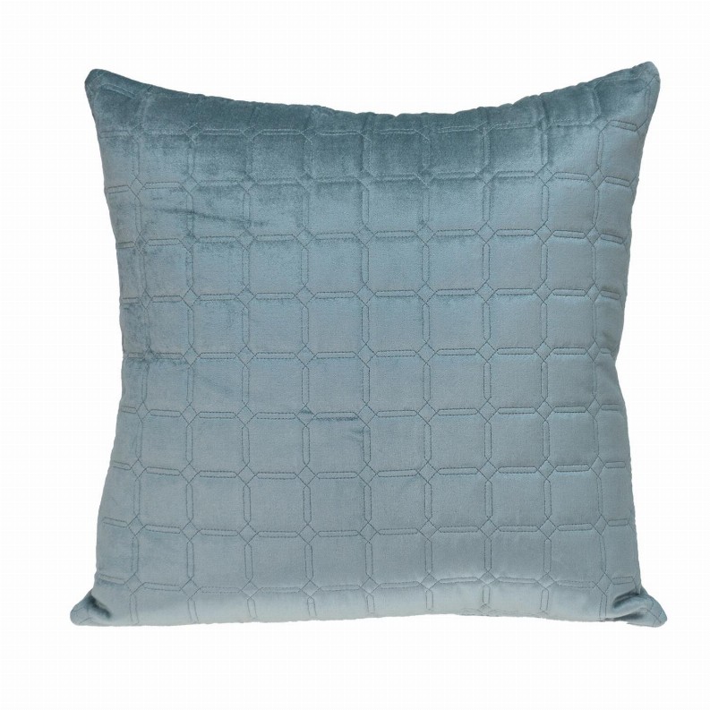 Parkland Collection Marrisa Transitional Quilted Throw Pillow - 20" x 20" Gray