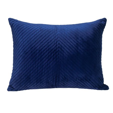 Parkland Collection Miki Transitional Lumbar Throw Pillow - Blue