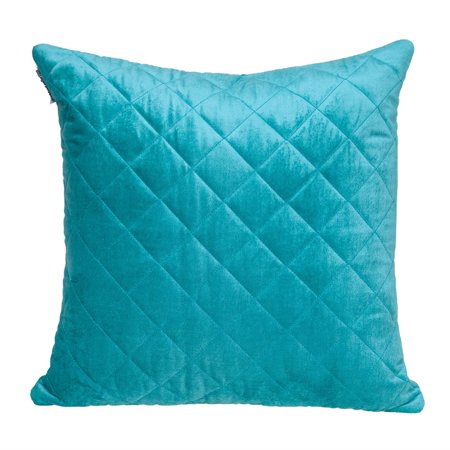Parkland Collection Milo Transitional Quilted Throw Pillow 20" x 20" Aqua