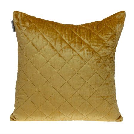 Parkland Collection Milo Transitional Quilted Throw Pillow 20" x 20" Yellow